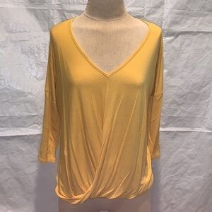 Ana mustard top, XS